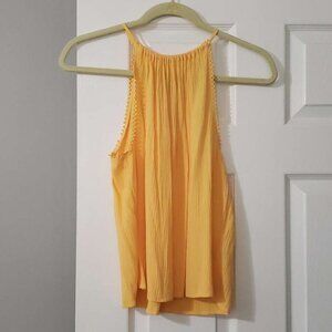 Yellow halter top Blouse